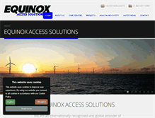 Tablet Screenshot of equinoxaccess.com